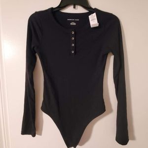 American Eagle size M ribbed bodysuit nwt